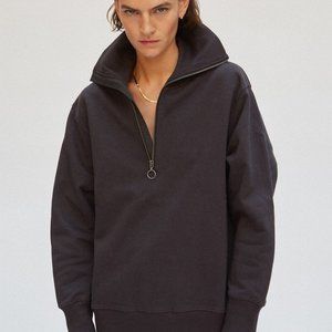 Thakoon Quarter Zip Pullover Sweatshirt